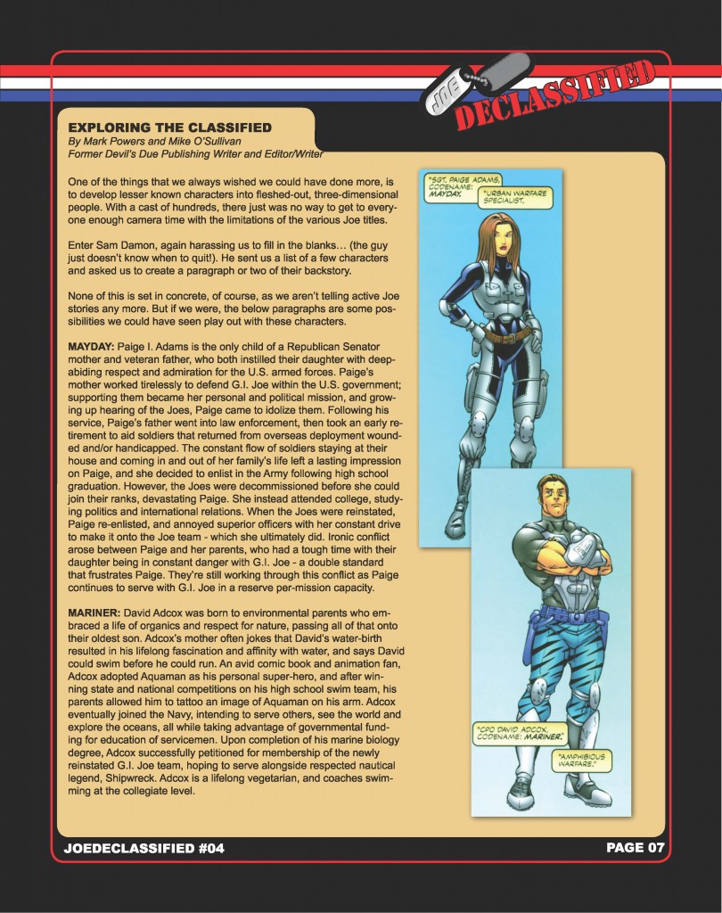 Declassified Report preview 810x1024 Declassified Issue #4 One Pager
